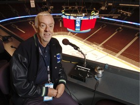 John Ashbridge, longtime PA announcer for the Canucks, has died at 71.