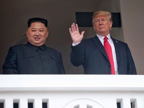 Donald Trump and Kim Jong Un became on June 12 the first sitting US and North Korean leaders to meet, shake hands and negotiate to end a decades-old nuclear stand-off.