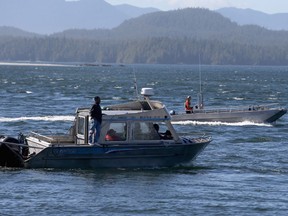 Three men have been missing since their boat capsized near Tofino’s Duffin Cove on June 15. The B.C. Coroners Service says it would be premature to speculate on a connection between Wednesday's discovery and the capsizing.