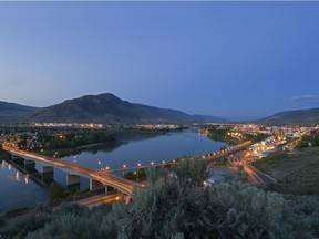 An overview of the city of Kamloops.