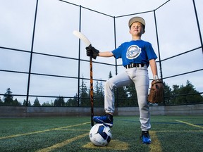 Mitchell Anderson plays hockey and soccer in South Surrey, and thanks to a cooperative agreement between the two associations whose schedules overlap, he doesnt have to choose one over the other.