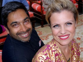 Indian Summer Festival founders Sirish Rao and Laura Byspalko launched their eighth-annual 14-day event "for the curious mind" at the Roundhouse Community Arts and Recreation Centre.