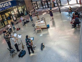 Horns at the Atrium takes place in the Woodward's Building Sunday on July 22 from 5 p.m. to 6 p.m.