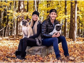 Facebook photo of Mike Hoffman and his fiancée, Monika Caryk