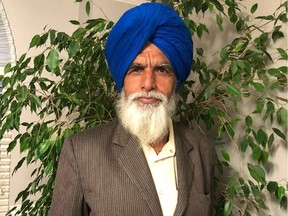 Sohan Singh Sidhu, 65, died in Abbotsford, B.C. after being run over by a Canada Day float on Sunday.