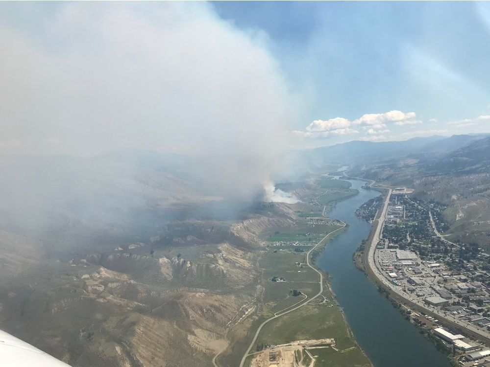 Special air quality statement warns of smoky skies for Kamloops