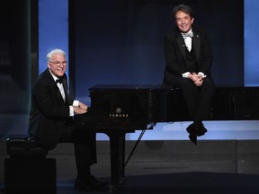 Steve Martin (L) and Martin Short.