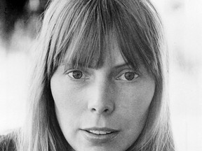 This 1972 file photo shows Canadian folk singer-songwriter Joni Mitchell. Lost Neil Young and Joni Mitchell recordings from 1968 have been found.THE CANADIAN PRESS/AP