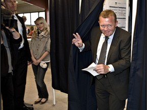Danish Prime Minister Lars Loekke Rasmussen.