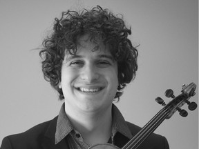 Toronto jazz/classical violinist Drew Jurecka will conduct “walking concert tours” from Christ Church Cathedral through the art gallery plaza to an outdoor stage at Robson Square during Music in the Morning’s Summer Music Vancouver 2018.