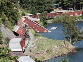 CN crews are responding to the scene of a derailment about 25 km north of Pemberton, B.C. that occurred  at 4:15 pm Wednesday.