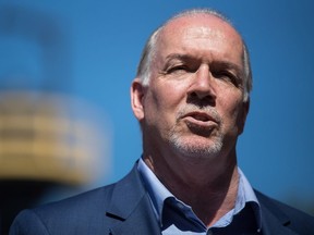 B.C. Premier John Horgan.