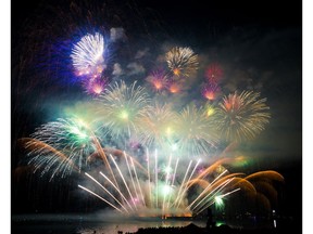 Team United Kingdom lit up the skies at the Honda Celebration of Light in 2017.