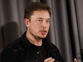 Tesla CEO Elon Musk in Los Angeles on May 17, 2018.