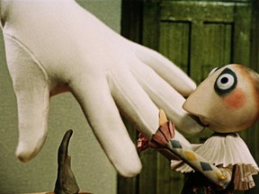 The Hand (1965). Frame from the film by master Czech animator Jiri Trnka taken from the Puppet Master: The Films of Jiri Trnka screening series at the Cinematheque.