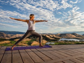 The northern Okanagan region has something to fit everyone’s tastes, from yoga, golf courses and ski resorts to hiking trails and close proximity to campgrounds and lakes.