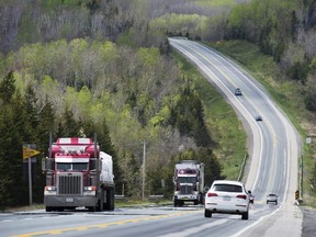 Highway 104, the artery connecting mainland Nova Scotia to Cape Breton Island is seen on Tuesday, May 24, 2016.