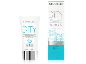 Marcelle City 24Hr Anti-Pollution Day & Night Moisturizing Emulsion. Credit: Handout/Marcelle