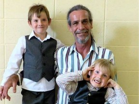 Michael van Gool is raising his two sons alone after his partner Loree Dubuque died in a Kelowna house fire in March.