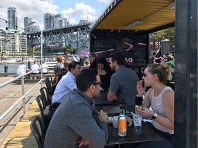 Popina Canteen provides al fresco eating on Granville Island.