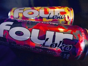 Four Loko has an alcohol content of 12 per cent and as much caffeine as a cup of coffee.