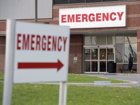 Northumberland Hills Hospital in Cobourg, Ont., is shown on Saturday, Oct. 28, 2017. Physicians are calling on the federal government to shell out another $21 billion over the next decade to help provinces and territories pay for soaring health care costs that will be propelled by the unavoidable growth of Canada's seniors population.