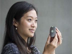 Phoebe Yu shows off Telus Health's Livingwell companion as the company acquires a network of elite-level health clinics.