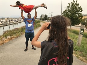 There was no shortage of strength or special powers when the inaugural Big Superhero Run was held Saturday afternoon in Richmond, along the Middle Arm Trail. Hundreds of kids, parents and adults ran or walked the 1K, 5K and 10K race courses. The fun family event was part of Running Tour Inc.'s four-event Big Run Run Series.