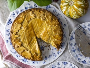 Thanksgiving the the perfect time to gather with friends and family to enjoy good eats, and even better sweets. Pumpkin Gâteau Basque by Betty Hung of Beaucoup Bakery.