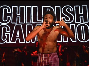 Childish Gambino performs onstage during Rihanna's 4th Annual Diamond Ball benefitting The Clara Lionel Foundation at Cipriani Wall Street on September 13, 2018 in New York City.
