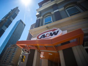 A&W started selling its Beyond Meat burger last July.