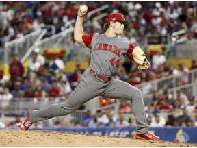 Rowan Wick, who pitched for Canada in the 2017 World Baseball Classic, made his major league debut for the San Diego Padres on Friday