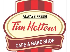 Tim Hortons will seek to shut down an apparent knock off restaurant in India that uses a name and branding very similar to the coffee-and-doughnut chain. Tim Hottens, located in Yamunanagar, India, is two letters away from the coffee chain in its name. The logo for the restaurant is seen in an undated handout image from the restaurant's social media.