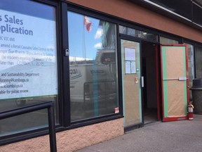 B.C.'s first legal marijuana store will open in Kamloops.