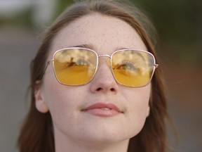 English actor Jessica Barden shines brightly in the movie The New Romantic. In the film Barden plays a university newspaper sex columnist who isn't really having any sex.