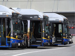 TransLink has used federal gas tax in the past to purchase new buses to replace and expand the fleet in Metro Vancouver.