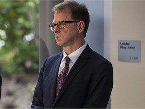 Premier John Horgan and Health Minister Adrian Dix made an announcement on health care at the Teck Acute Care Centre on May 24, 2018.