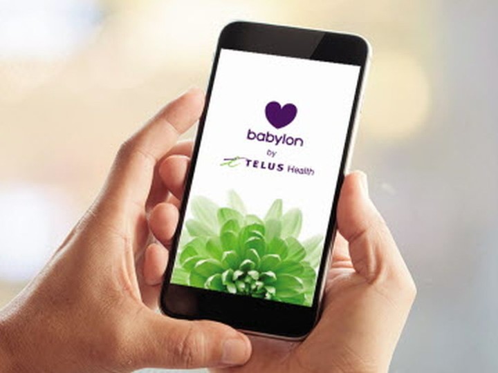  The Babylon app by Telus Health connects B.C. residents with doctors.