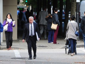 Dr. Brian Day arrives at B.C. Supreme Court in September 2018. He is the man behind the constitutional challenge to B.C.'s restrictions on access to private health clinics.