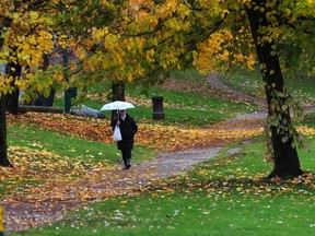 Monday's weather will be a mix of rain and sun so enjoy the sun while you can.