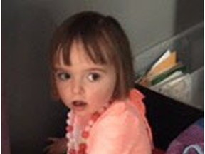 RCMP in Saskatchewan have issued an Amber Alert for a six-year-old girl who they say was abducted outside a strip mall in North Battleford. Police say Emma O'Keeffe, shown in an RCMP handout photo, is Caucasian, three-feet-six-inches tall, and weighs 44 pounds.