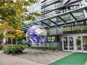 VIFF 2018 Sustainable Production Forum entrance.