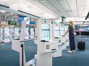 BorderXpress terminal at Vancouver International Airport