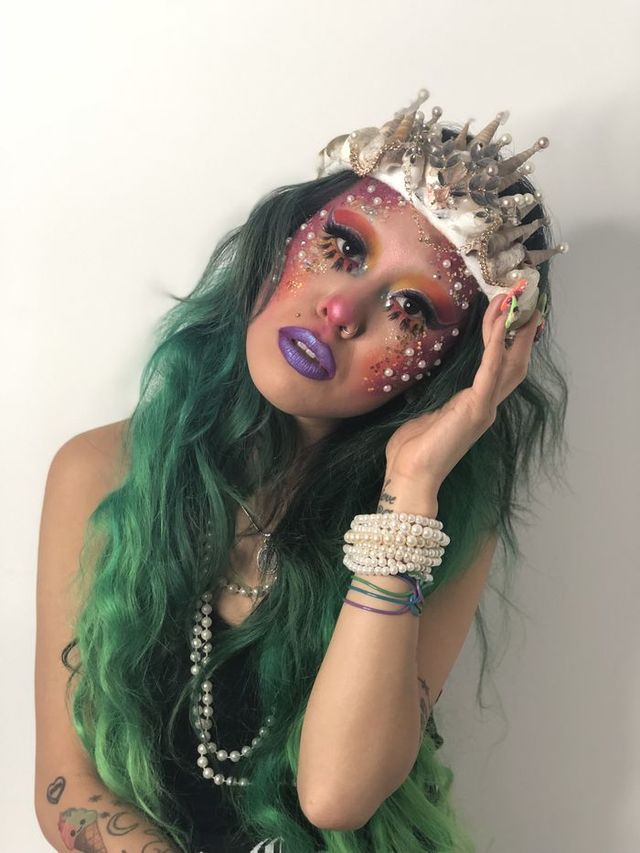 Halloween Mermaid Makeup for Adults