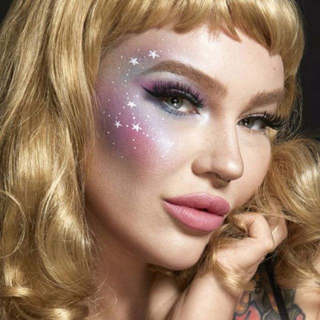 Galaxy Glam look created by B.C.-based makeup artist and influencer Jordi of @itslikelymakeup. 