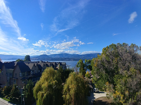 “This is something special here in Kelowna, right on the Mission Creek Greenway near Gyro Beach,” says Kathy Douglas, project sales manager for Carrington Homes. “The location is unbelievable, just south of pubs, restaurants and coffee shops in the Pandosy district.”