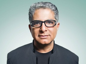 Deepak Chopra brings his Healing Self talk to the Vancouver Convention Centre on Oct. 10.