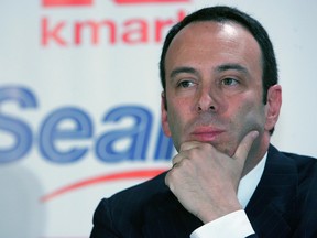 Edward Lampert in 2004. Lampert, who lost many millions as Sears Holdings Corp. shares ground down to pennies, kept throwing the company lifelines.