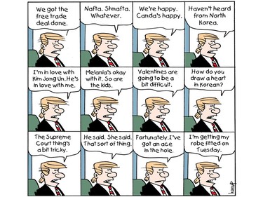 Graham Harrop's editorial cartoon for Friday, Oct. 5, 2018. [PNG Merlin Archive]
