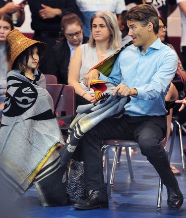 Mayor Gregor Robertson at the National Indigenous Day celebrations at the Vancouver Aboriginal Friendship Centre Society on June 21, 2018.